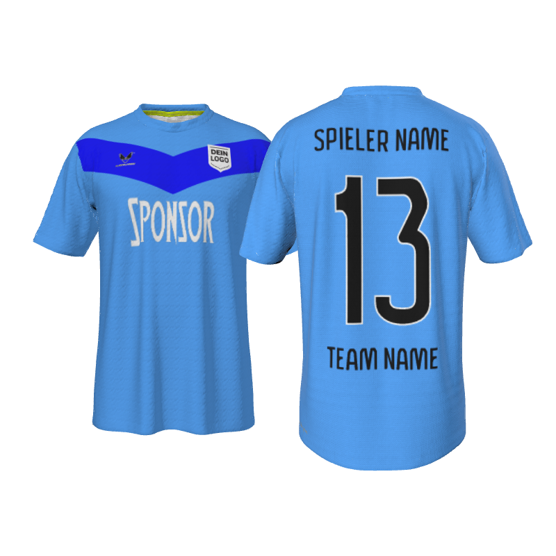 Eigenes Trikot Lille PRO 8SCC in Blau - Custom Fußball Trikot - 100 % individuell & einzigartig