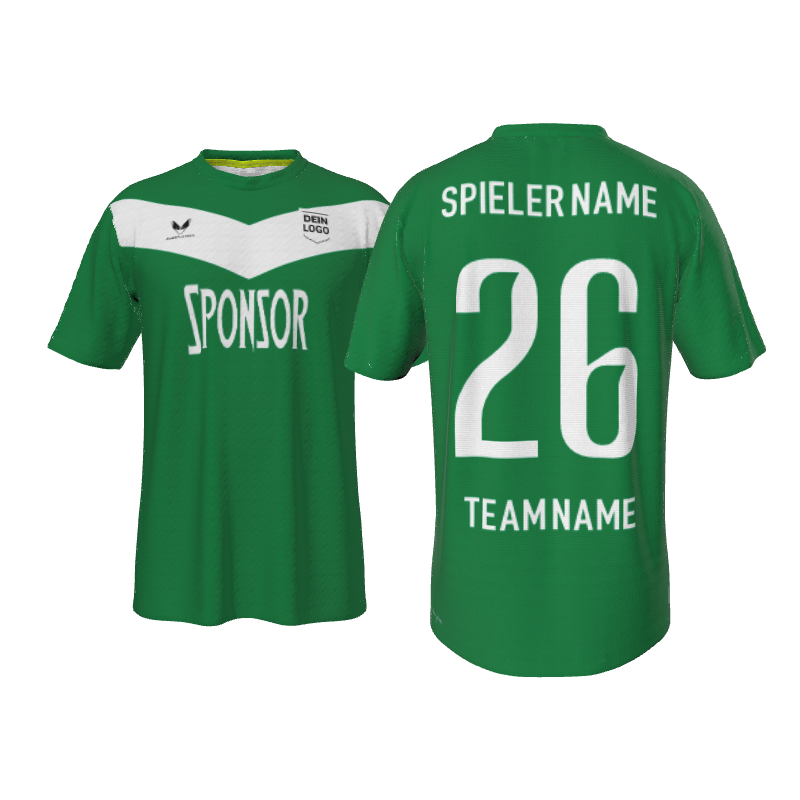 Eigenes Trikot Lille PRO 8SCC in Gruen - Custom Fußball Trikot - 100 % individuell & einzigartig gestalten