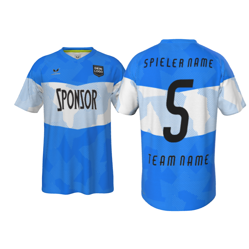 Custom Trikot Cruz PRO 20RVN Blue - Gestalte dein eigenes Design | ALIEN Custom Soccer