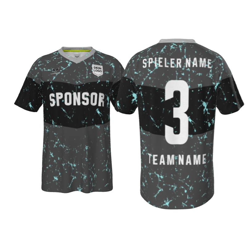 Custom Trikot Cruz PRO 20RVN Schwarz - Gestalte dein eigenes Design | ALIEN Custom Soccer