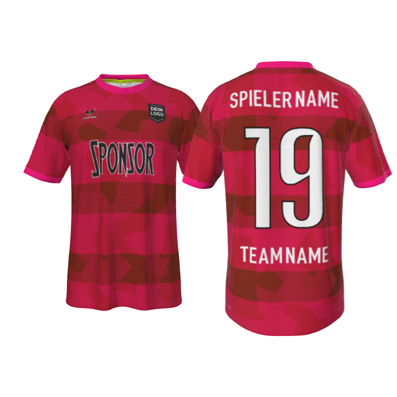 Personalisiertes Trikot Celgo PRO 12.9SCN Rot - Fussball Trikot nach deinen Wünschen | ALIEN Custom Soccer