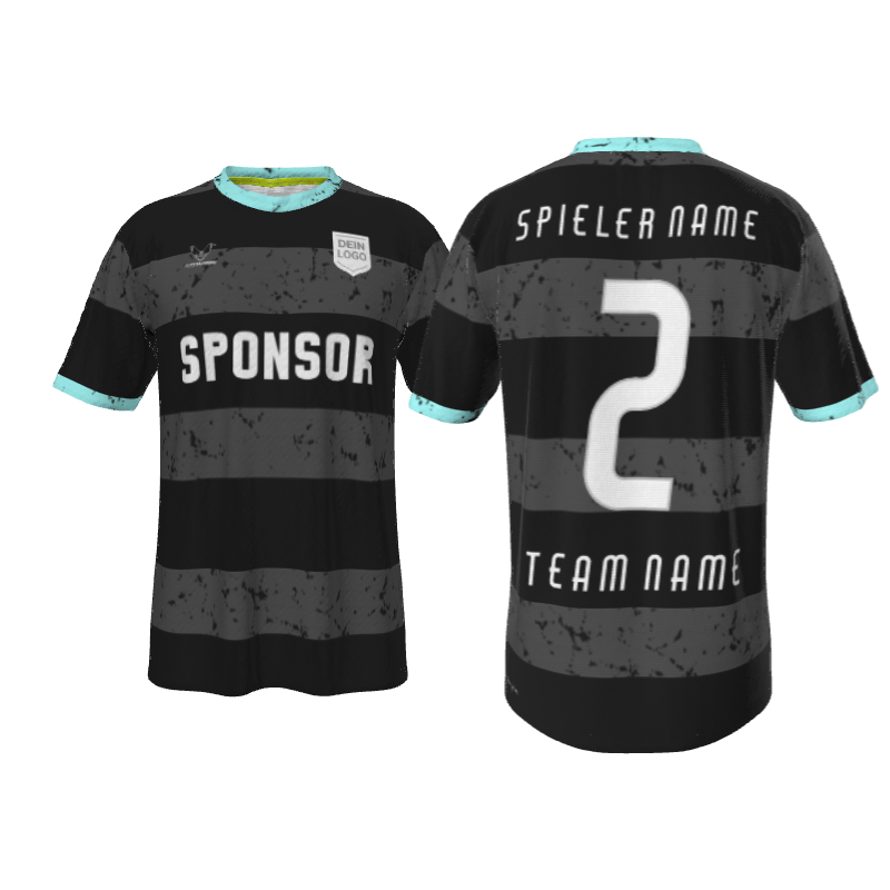 Personalisiertes Trikot Celgo PRO 12.9SCN Schwarz - Fussball Trikot nach deinen Wünschen | ALIEN Custom Soccer