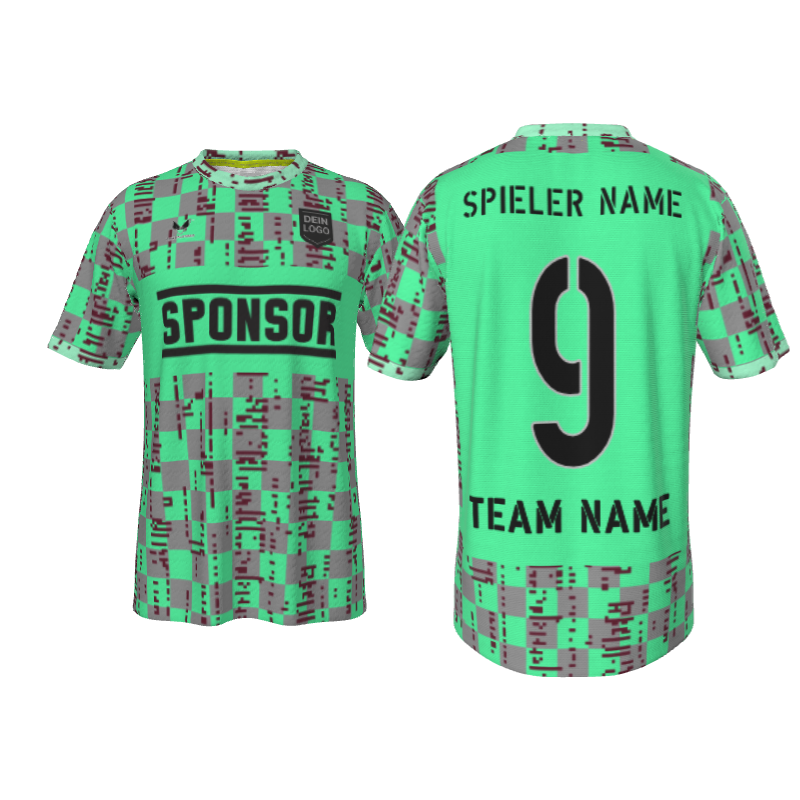 Personalisiertes Trikot Croatia PRO 45SCN Grün - Fussball Trikot nach deinen Wünschen | ALIEN Custom Soccer
