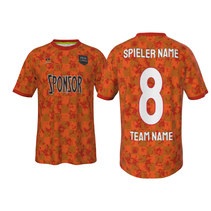 Personalisiertes Trikot Croatia PRO 45SCN Rot - Fussball Trikot nach deinen Wünschen | ALIEN Custom Soccer