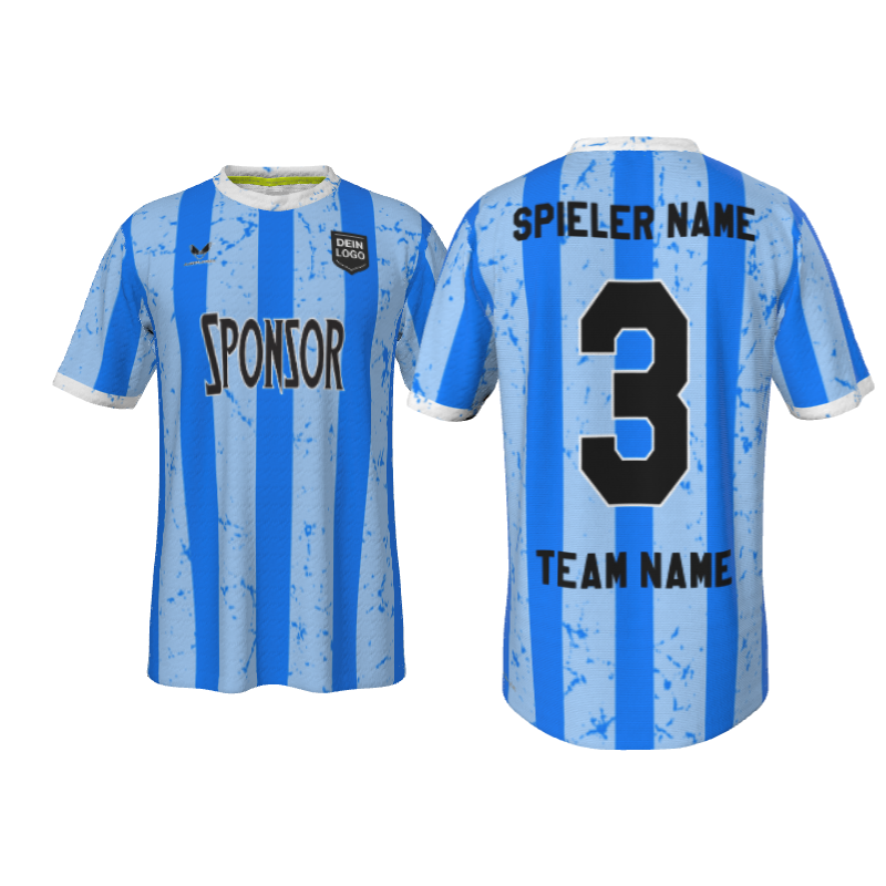 Personalisiertes Trikot Jurin PRO 5.7SCN Blau - Fussball Trikot nach deinen Wünschen | ALIEN Custom Soccer