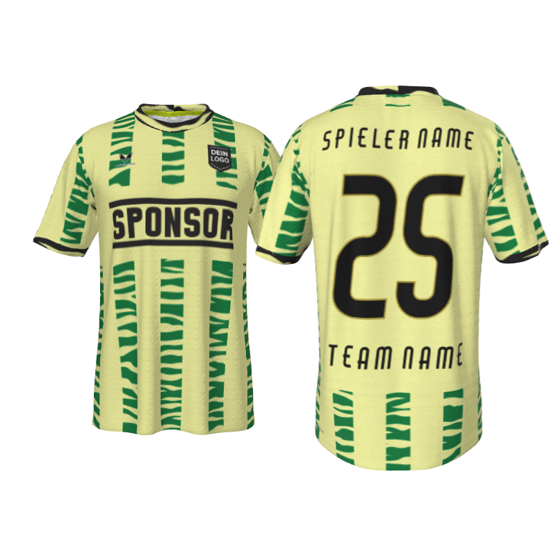 Personalisiertes Trikot Jurin PRO 5.7SCN Gelb - Fussball Trikot nach deinen Wünschen | ALIEN Custom Soccer