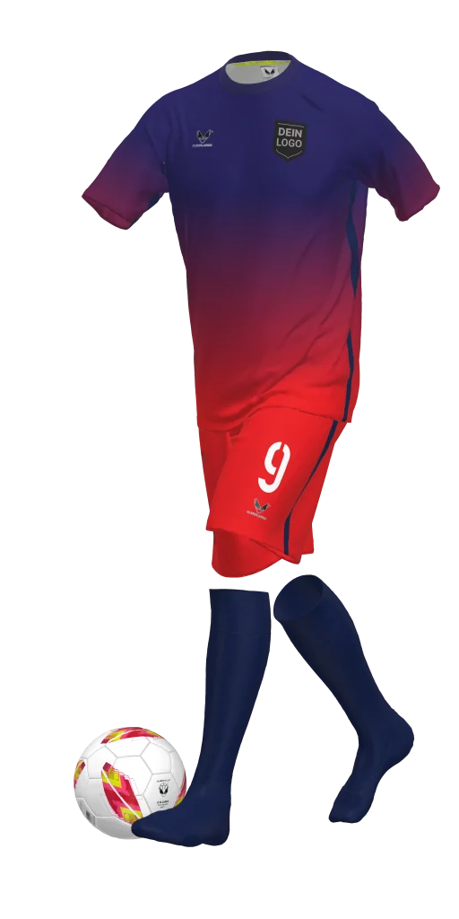 Bei uns kannst du deine Sportartikel selbst gestalten – von Fußballtrikots über Laufbekleidung bis hin zu personalisierten Fußbällen.