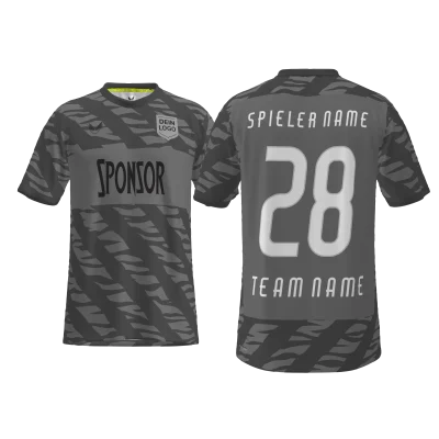 Personalisiertes Trikot Kandu PRO SCN mit Farbverlauf, Rundhals und ALIEN-Eyes® Logo – individuell gestaltbar für jedes Team