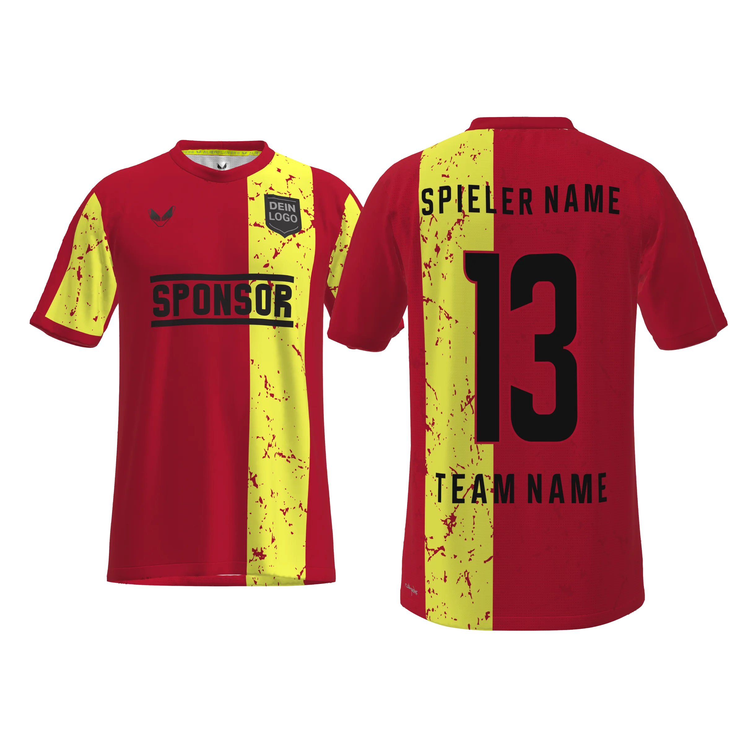 Personalisiertes Trikot Rove-PRO-12SCN - Fussball Trikot nach deinen Wünschen | ALIEN Custom Soccer