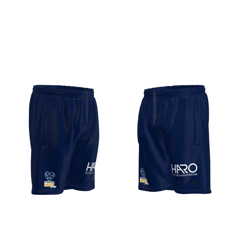 FUSSBALL HERZ Training Shorts Basic PRO 2025/2 – Bild 2